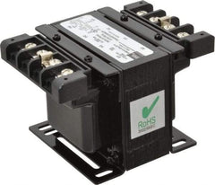 Sola/Hevi-Duty - 1 Phase, 0.1 kVA, Control Transformer - 2 Input, 1 Output Winding, 60, 50/60 at 220 V x 440 V, 50/60 at 230 V x 460 V Hz, 4.61 Inch Deep x 2.96 Inch High, 131°F Temp Rise - Americas Industrial Supply