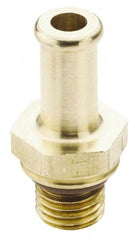 Parker - M14x1.5 Metric Thread Hose Barb x Metric Thread Male Connector - 3/8" ID Hose, Brass - Americas Industrial Supply