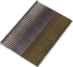 Stanley Bostitch - 13 Gauge 0.097" Shank Diam 5/8" Long Concrete Nails for Power Nailers - Steel, Bright Finish, Smooth Shank, Straight Stick Paper Tape Collation, Diamond Point - Americas Industrial Supply