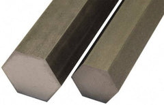 Value Collection - 1-1/4" Width Across Flats x 1' Long, Steel Hexagon Bar - Material Specification 1018 - Americas Industrial Supply