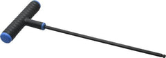 Eklind - 5mm Hex, T-Handle Cushion Grip, Ball End Hex Key - 9mm OAL, Metric System of Measurement - Americas Industrial Supply