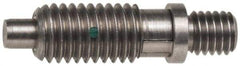 Gibraltar - 5/8-11, 1" Thread Length, 0.311" Max Plunger Diam, 3 Lb Init to 6 Lb Final End Force, Locking Knob Handle Plunger - Knobless Threaded Stud, 1-5/16" Length Under Head/Shoulder, 5/16" Plunger Projection - Americas Industrial Supply