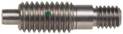 Gibraltar - 1/4-20, 1/2" Thread Length, 1/8" Max Plunger Diam, 1 Lb Init to 5 Lb Final End Force, Knob Handle Plunger - Knobless Threaded Stud, 1/8" Length Under Head/Shoulder, 1/8" Plunger Projection - Americas Industrial Supply