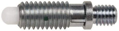 Gibraltar - 5/16-18, 5/8" Thread Length, 0.179" Max Plunger Diam, 1.5 Lb Init to 6 Lb Final End Force, Locking Knob Handle Plunger - Knobless Threaded Stud, 13/16" Length Under Head/Shoulder, 3/16" Plunger Projection - Americas Industrial Supply