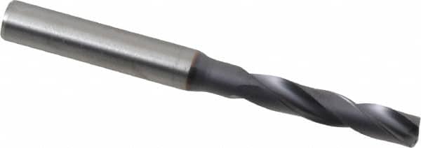 Kennametal - 1/4" 180° Spiral Flute Solid Carbide Screw Machine Drill Bit - Americas Industrial Supply