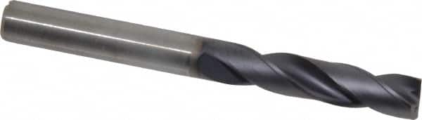 Kennametal - 5/16" 180° Spiral Flute Solid Carbide Screw Machine Drill Bit - Americas Industrial Supply