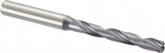 Kennametal - Letter E (1/4) 140° Solid Carbide Jobber Drill - Americas Industrial Supply