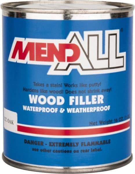 MendAll - 16 oz Wood Repair - Light Oak - Americas Industrial Supply