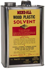 MendAll - 16 oz Wood Filler Solvent - Clear, Solvent Base - Americas Industrial Supply