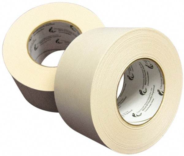 Ability One - 1/2" Wide x 60 Yd Long Tan Crepe Paper Masking Tape - Series 751 - Americas Industrial Supply