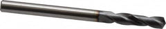 OSG - 5/32" 130° Spiral Flute Powdered Metal Screw Machine Drill Bit - TiCN Finish, Right Hand Cut, 22mm Flute Length, 54mm OAL, Standard Point, Straight Shank - Americas Industrial Supply