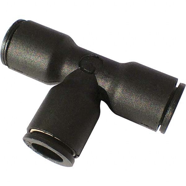 Legris - Plastic Push-To-Connect Tube Fittings Type: Union Tee Tube Outside Diameter (Inch): 3/16 - Americas Industrial Supply