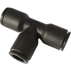Legris - Plastic Push-To-Connect Tube Fittings Type: Union Tee Tube Outside Diameter (Inch): 3/16 - Americas Industrial Supply