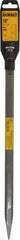 DeWALT - 18" OAL, 3/4" Shank Diam, Point Chisel - Hex Drive, Hex Shank, Steel - Americas Industrial Supply