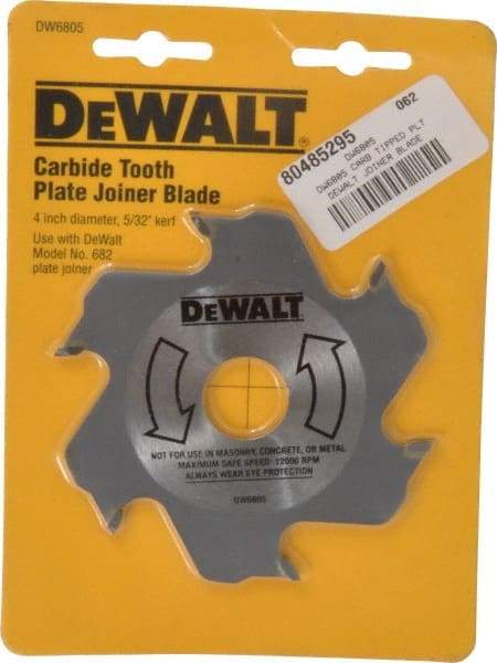 DeWALT - Power Planer & Joiner Accessories Accessory Type: Plate Joiner Blade For Use With: DW682K Planer - Americas Industrial Supply