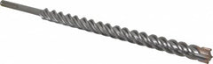 DeWALT - 1-3/8" Diam, SDS-Max Shank, Carbide-Tipped Rotary & Hammer Drill Bit - Americas Industrial Supply