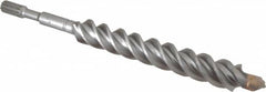 DeWALT - 1-1/2" Diam, Spline Shank, Carbide-Tipped Rotary & Hammer Drill Bit - Americas Industrial Supply