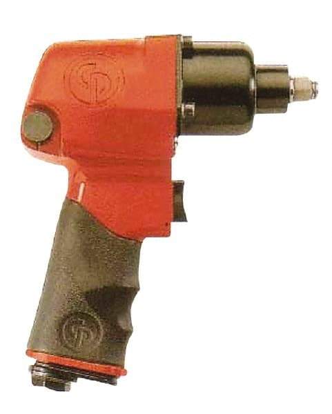 Chicago Pneumatic - 3/8" Drive, 6,800 RPM, 180 Ft/Lb Torque Impact Wrench - Pistol Grip Handle, 1,800 IPM, 14 CFM, 90 psi, 1/4" NPT Inlet - Americas Industrial Supply