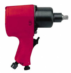 Chicago Pneumatic - 1/2" Drive, 8,900 RPM, 445 Ft/Lb Torque Impact Wrench - Pistol Grip Handle, 1,000 IPM, 14 CFM, 90 psi, 1/4" NPT Inlet - Americas Industrial Supply