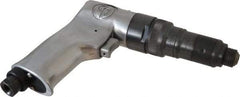 Chicago Pneumatic - 1/4" Bit Holder, 1,800 RPM, Pistol Grip Handle Air Screwdriver - 25 to 44 In/Lb Torque, 1/4 NPT Inlet, 4 CFM - Americas Industrial Supply