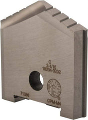 Allied Machine and Engineering - 2-1/16" Diam x 5/16" Thick, Seat Code C, 130° Included Angle Spade Drill Insert - Uncoated Powdered Metal, Powdered Metal, Series C - Americas Industrial Supply
