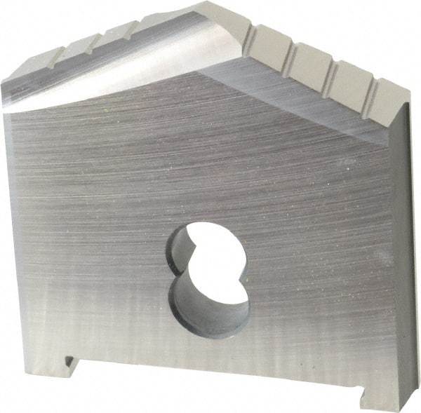 Allied Machine and Engineering - 2-11/32" Diam x 5/16" Thick, Seat Code D, 130° Included Angle Spade Drill Insert - Uncoated Powdered Metal, Powdered Metal, Series D - Americas Industrial Supply