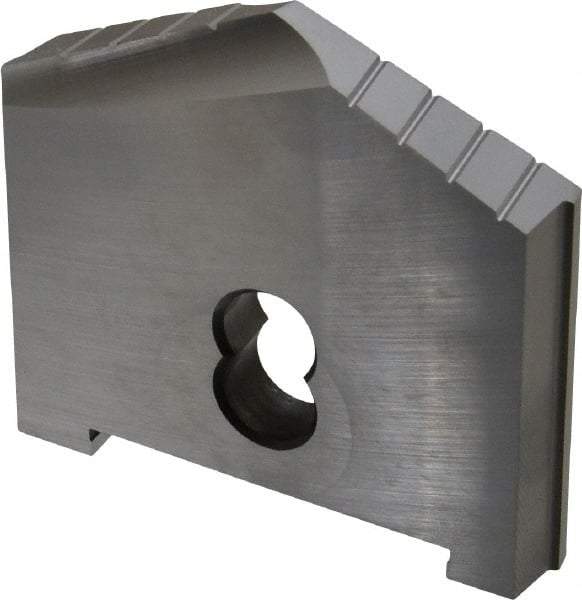 Allied Machine and Engineering - 2-9/16" Diam x 5/16" Thick, Seat Code D, 130° Included Angle Spade Drill Insert - Uncoated Powdered Metal, Powdered Metal, Series D - Americas Industrial Supply