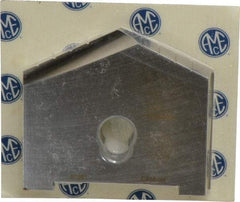 Allied Machine and Engineering - 3-1/8" Diam x 7/16" Thick, Seat Code E, 130° Included Angle Spade Drill Insert - Uncoated Powdered Metal, Powdered Metal, Series E - Americas Industrial Supply
