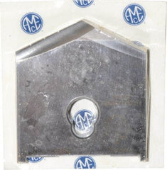 Allied Machine and Engineering - 3-1/16" Diam x 3/8" Thick, Seat Code F, 130° Included Angle Spade Drill Insert - Uncoated Powdered Metal, Powdered Metal, Series F - Americas Industrial Supply