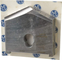 Allied Machine and Engineering - 3-5/16" Diam x 1/2" Thick, Seat Code F, 130° Included Angle Spade Drill Insert - Uncoated Powdered Metal, Powdered Metal, Series F - Americas Industrial Supply