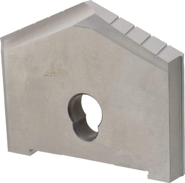 Allied Machine and Engineering - 3-3/4" Diam x 1/2" Thick, Seat Code F, 130° Included Angle Spade Drill Insert - Uncoated Powdered Metal, Powdered Metal, Series F - Americas Industrial Supply