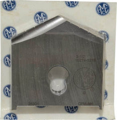 Allied Machine and Engineering - 3-1/2" Diam x 3/8" Thick, Seat Code G, 130° Included Angle Spade Drill Insert - Uncoated Powdered Metal, Powdered Metal, Series G - Americas Industrial Supply