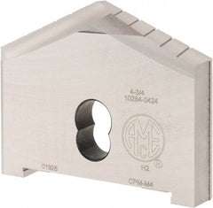 Allied Machine and Engineering - 4-3/4" Diam x 11/16" Thick, Seat Code H, 130° Included Angle Spade Drill Insert - Uncoated Powdered Metal, Powdered Metal, Series H - Americas Industrial Supply