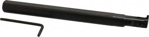 Seco - A..-CGHR, Right Hand, 0.118" Max Depth of Cut, Indexable Grooving Tool Holder - LC..1303.. Insert Compatibility, 7" OAL, Through Coolant - Americas Industrial Supply