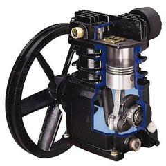 Ingersoll-Rand - 5 hp, 60 Gal Stationary Electric Single Stage Screw Bare Air Compressor - 135 Max psi, 15.5 CFM - Americas Industrial Supply