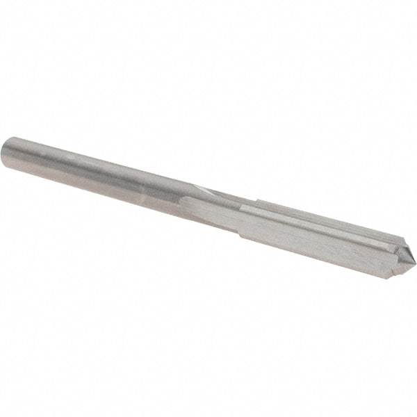 OSG - Letter E Solid Carbide Chucking Reamer - Straight Flute, 7/32" Straight Shank, 1" Flute Length, 3" OAL - Americas Industrial Supply