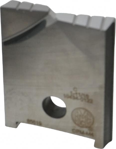 Allied Machine and Engineering - 1-11/16" Diam x 5/16" Thick, Seat Code C, Flat Bottom Spade Drill Insert - Uncoated Powdered Metal, Powdered Metal, Series C - Americas Industrial Supply