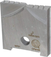 Allied Machine and Engineering - 2" Diam x 5/16" Thick, Seat Code C, Flat Bottom Spade Drill Insert - Uncoated Powdered Metal, Powdered Metal, Series C - Americas Industrial Supply