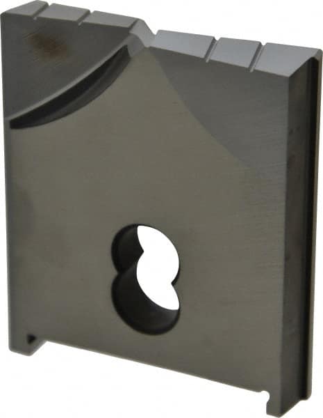 Allied Machine and Engineering - 2-1/8" Diam x 3/8" Thick, Seat Code D, Flat Bottom Spade Drill Insert - Uncoated Powdered Metal, Powdered Metal, Series D - Americas Industrial Supply