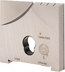 Allied Machine and Engineering - 3" Diam x 7/16" Thick, Seat Code E, Flat Bottom Spade Drill Insert - Uncoated Powdered Metal, Powdered Metal, Series E - Americas Industrial Supply