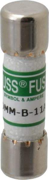 Cooper Bussmann - 1,000 VAC/VDC, 11 Amp, Fast-Acting General Purpose Fuse - 38.1mm OAL, 10mm Diam - Americas Industrial Supply