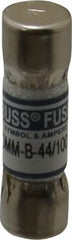 Cooper Bussmann - 1,000 VAC/VDC, 0.44 Amp, Fast-Acting General Purpose Fuse - 34.9mm OAL, 10mm Diam - Americas Industrial Supply