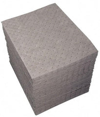 Brady SPC Sorbents - 19 Gal Capacity per Package, Universal Pad - 19" Long x 15" Wide, Polypropylene - Americas Industrial Supply
