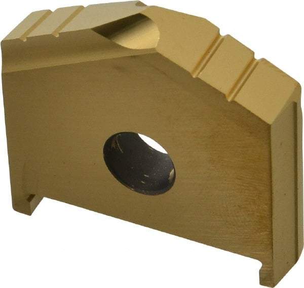 Allied Machine and Engineering - 1-1/2" Diam x 5/16" Thick, Seat Code C, 130° Included Angle Spade Drill Insert - TiN Coated, High Speed Steel, Series C - Americas Industrial Supply