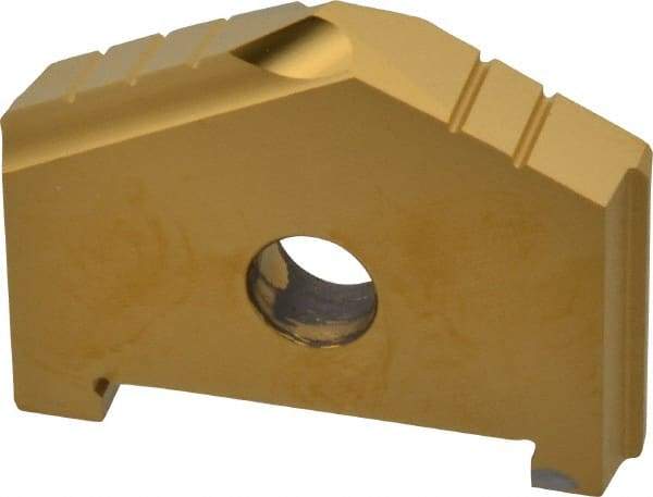 Allied Machine and Engineering - 1-13/16" Diam x 5/8" Thick, Seat Code C, 130° Included Angle Spade Drill Insert - TiN Coated, High Speed Steel, Series C - Americas Industrial Supply