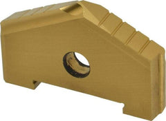 Allied Machine and Engineering - 2-3/16" Diam x 5/8" Thick, Seat Code C, 130° Included Angle Spade Drill Insert - TiN Coated, High Speed Steel, Series C - Americas Industrial Supply