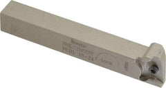 Iscar - 0.256" Max Depth of Cut, 0.5mm Min Groove Width, 120mm OAL, Left Hand Indexable Grooving Cutoff Toolholder - 16mm Shank Height x 16mm Shank Width, PENTA 24... Insert Style, PCH Toolholder Style, Series PentaCut - Americas Industrial Supply