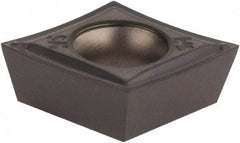 Iscar - CPGT3-0.004 SM Grade IC907 Carbide Turning Insert - 80° Diamond, 3/8" Inscr Circle, 5/32" Thick, 0.0039" Corner Radius - Americas Industrial Supply