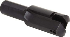 Allied Machine and Engineering - Series E, 2-1/2 to 3-3/8" Diam, 1-3/4" Diam Straight Shank, Straight Flute Spade Drill - 5-1/2" Max Depth, 6-1/16" Body Length, 9" OAL, Short Length - Americas Industrial Supply