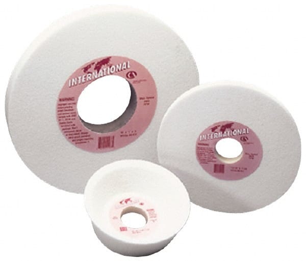 Grier Abrasives - 10" Diam x 3" Hole x 1" Thick, K Hardness, 60 Grit Surface Grinding Wheel - Americas Industrial Supply